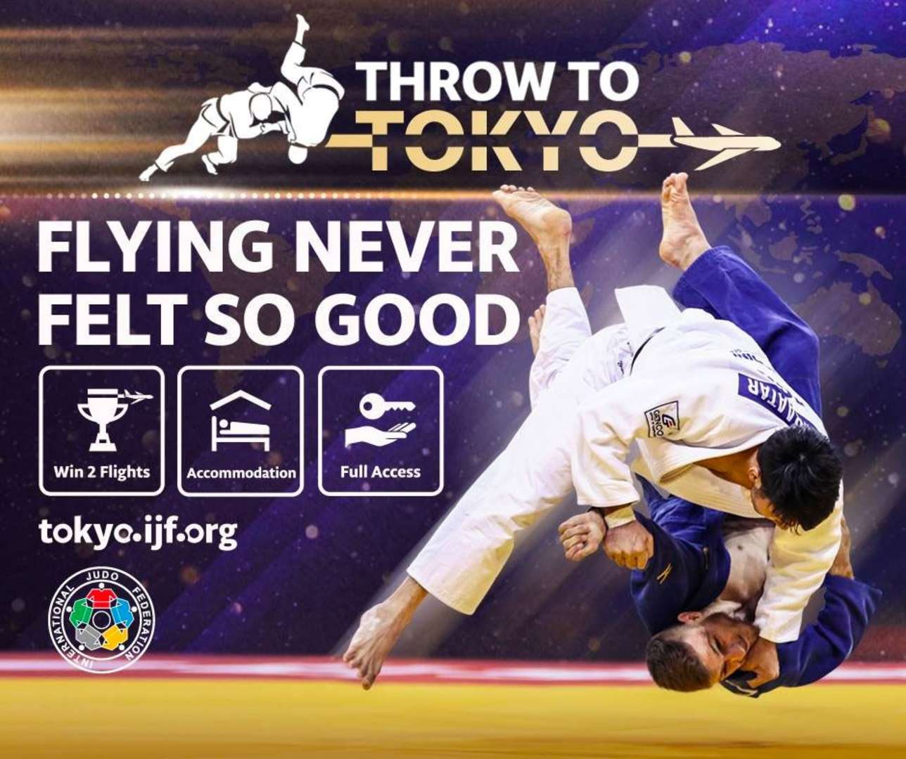 Win a trip to the 2019 World Judo Championships Tokyo, Japan IJF Veterans