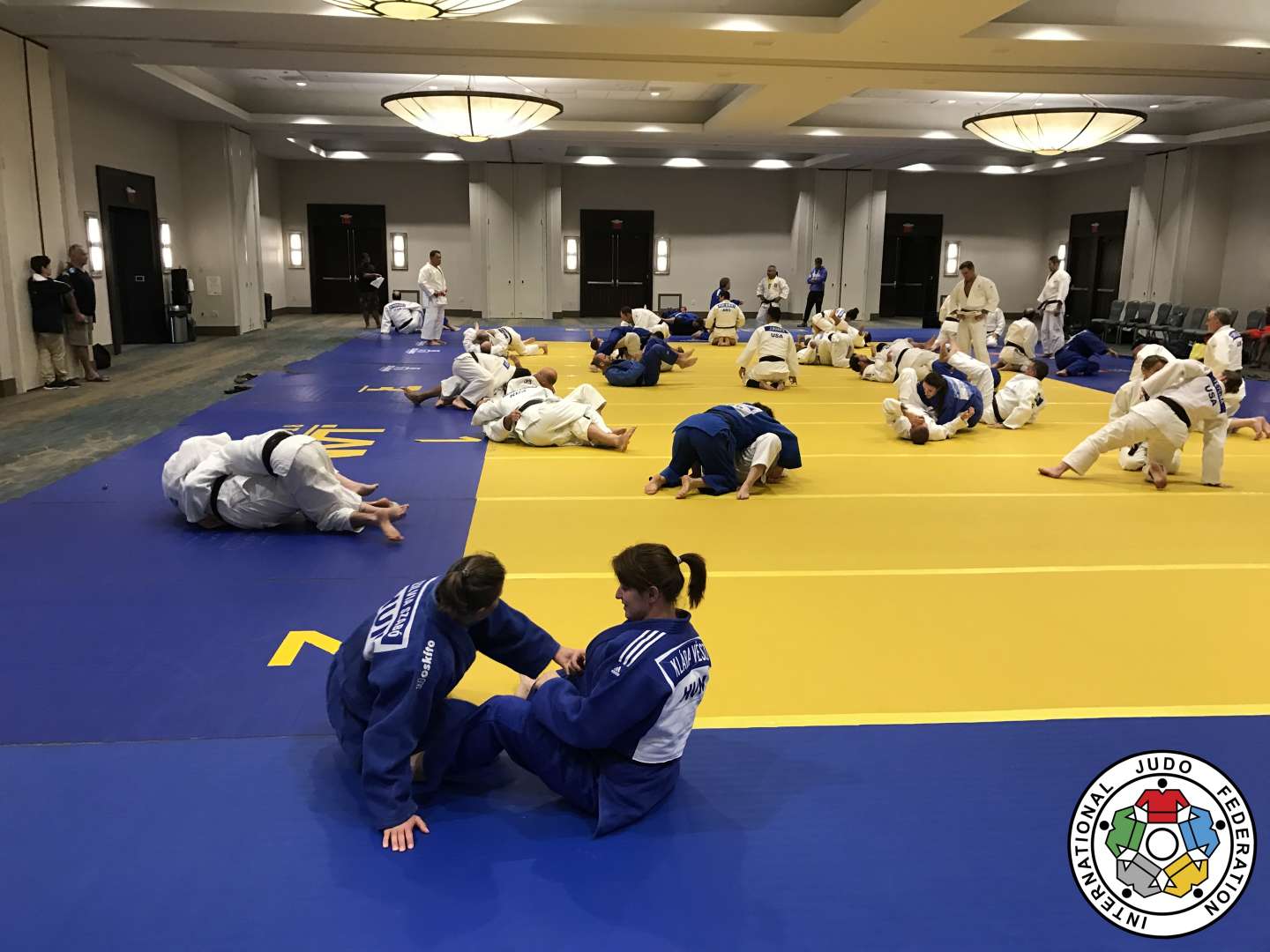 First IJF Veteran Worlds Training Camp held in USA / IJF