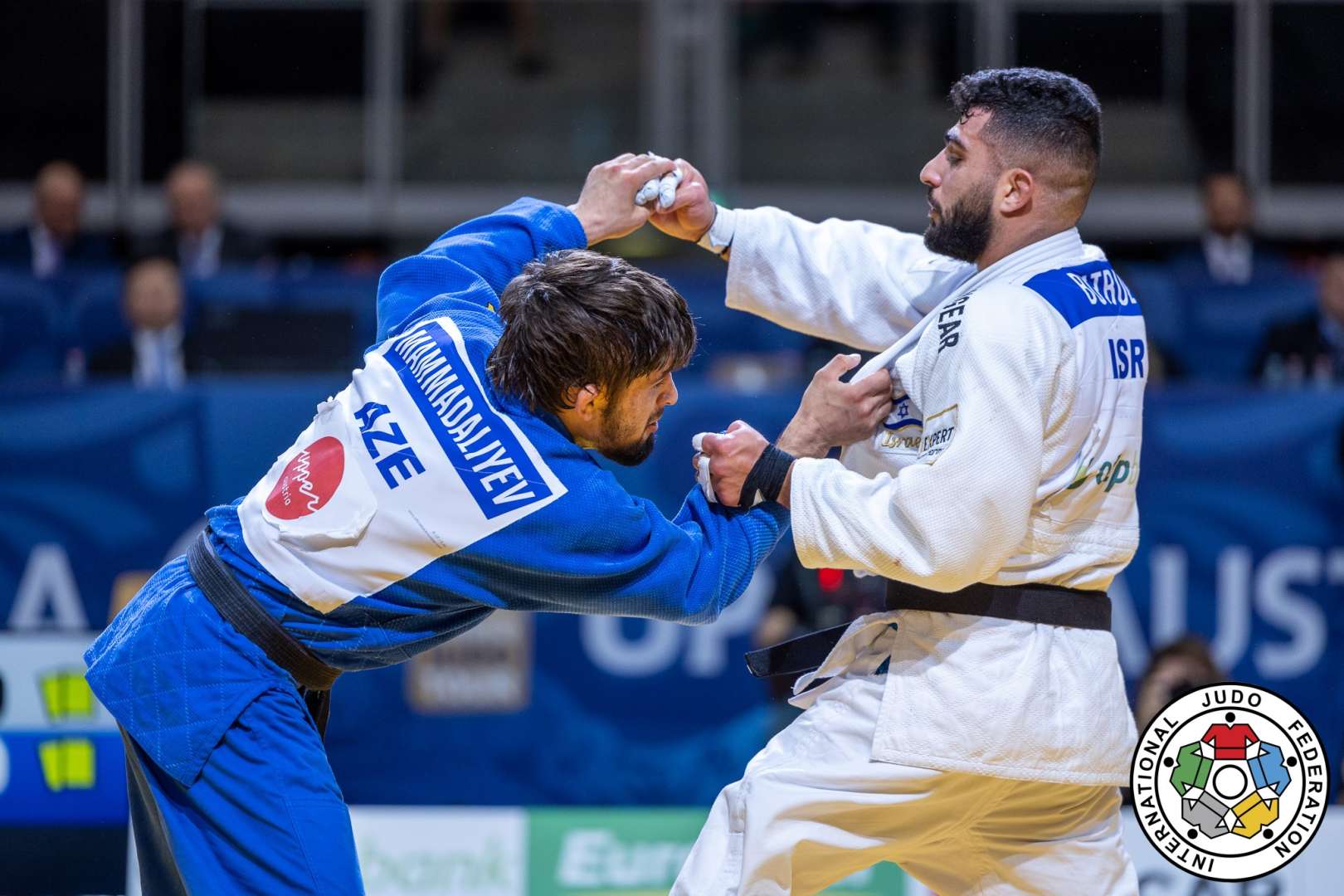 Рязань дзюдо 2024. Дзюдо. Фон Grand prix Judo. Aliyar Aghayev. Гран-при верхней Австрии по дзюдо подедалти 2023.