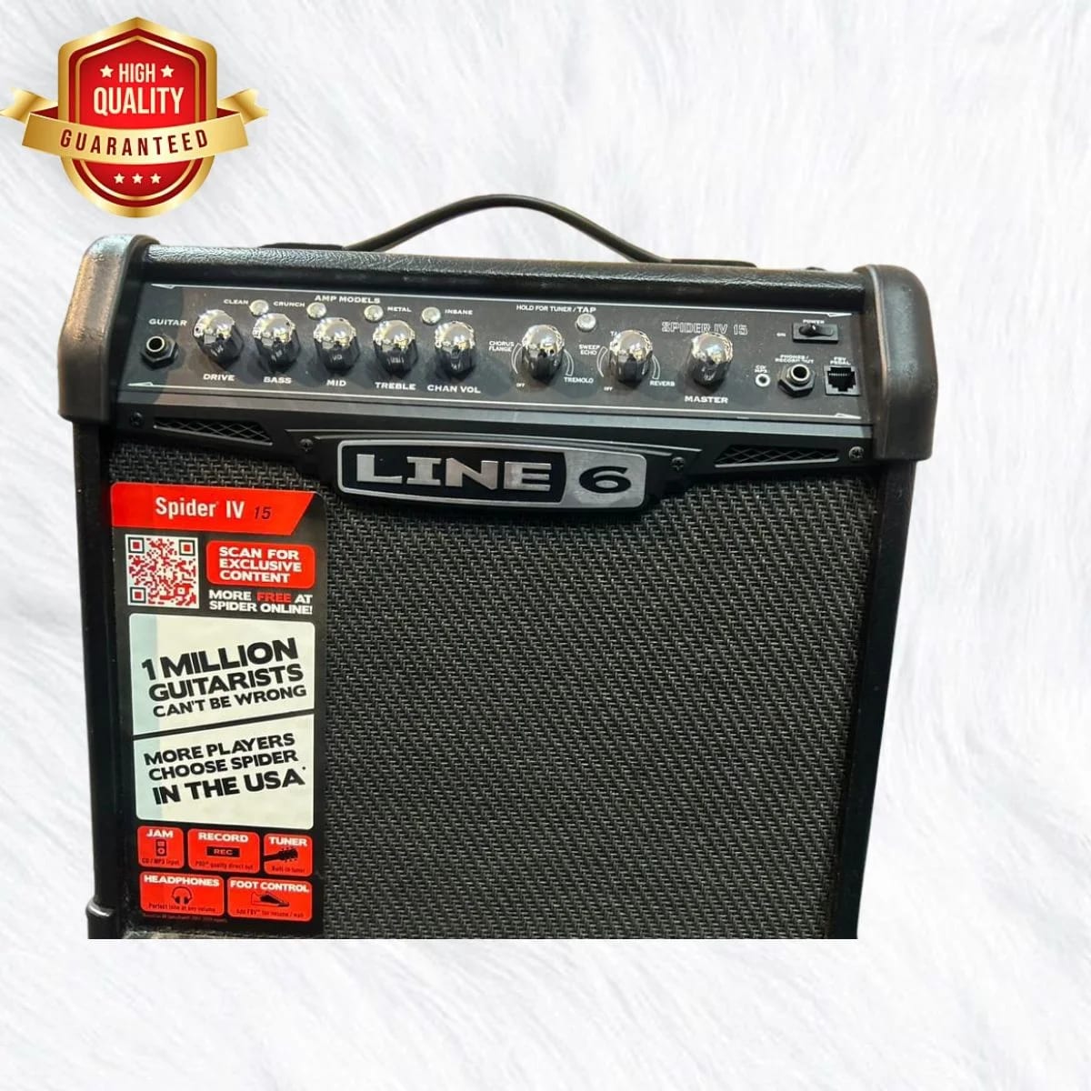 Line 6 Spider IV 15 - 15-Watt Modeling Guitar Amplifier | Pan's