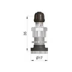 * TR416-S METALLIVENT. D11,5/L35