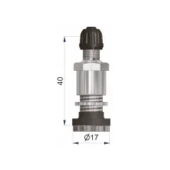 TR416-S METALLIVENT. D11,5/L40