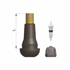 TUBELESS KUMIVENTTIILIT, NEULA&HATTU KASAAMATTA