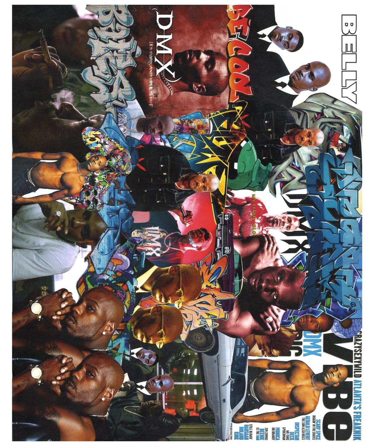 DMX Rapper collage artwork