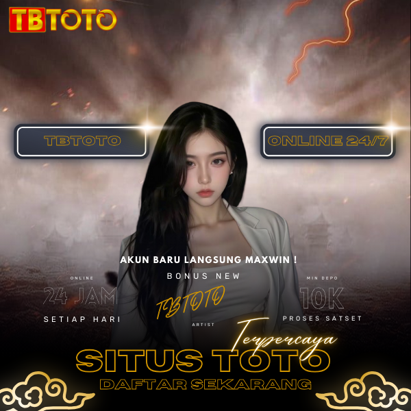 TBTOTO ⚡ Login Situs Togel 4D Resmi Dengan Sistem Stabil & Aman Pasti Bayar image 1