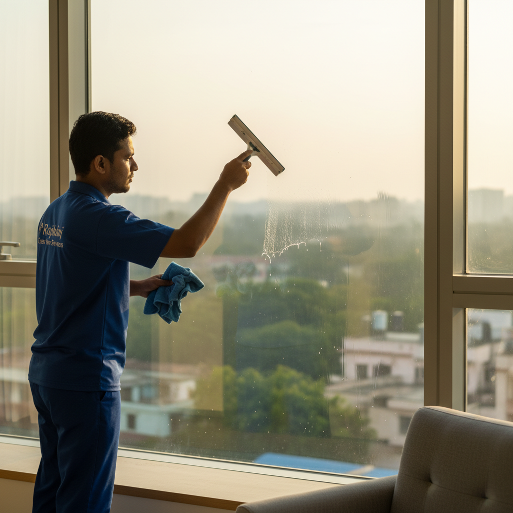 Window Glass Cleaning (Inside & Outside)