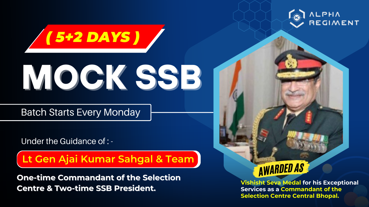 Mock SSB Interview (5+2) Days