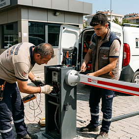 Otopark & Giriş Kontrol Bariyeri