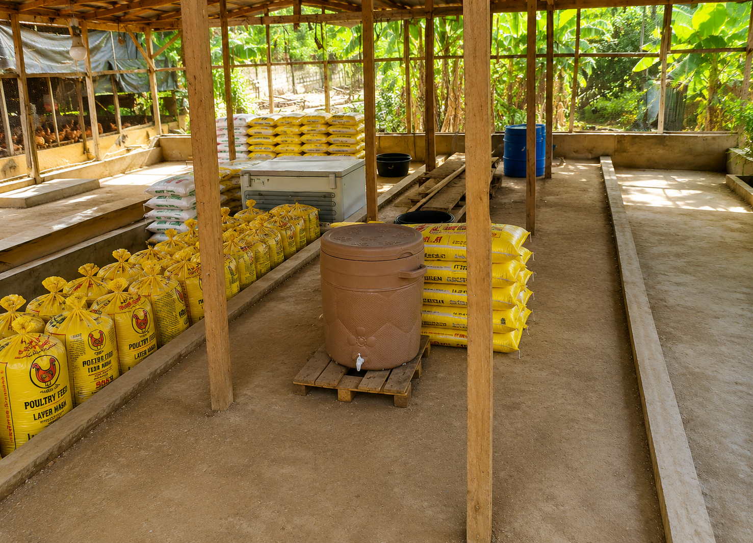 Farm feed operations