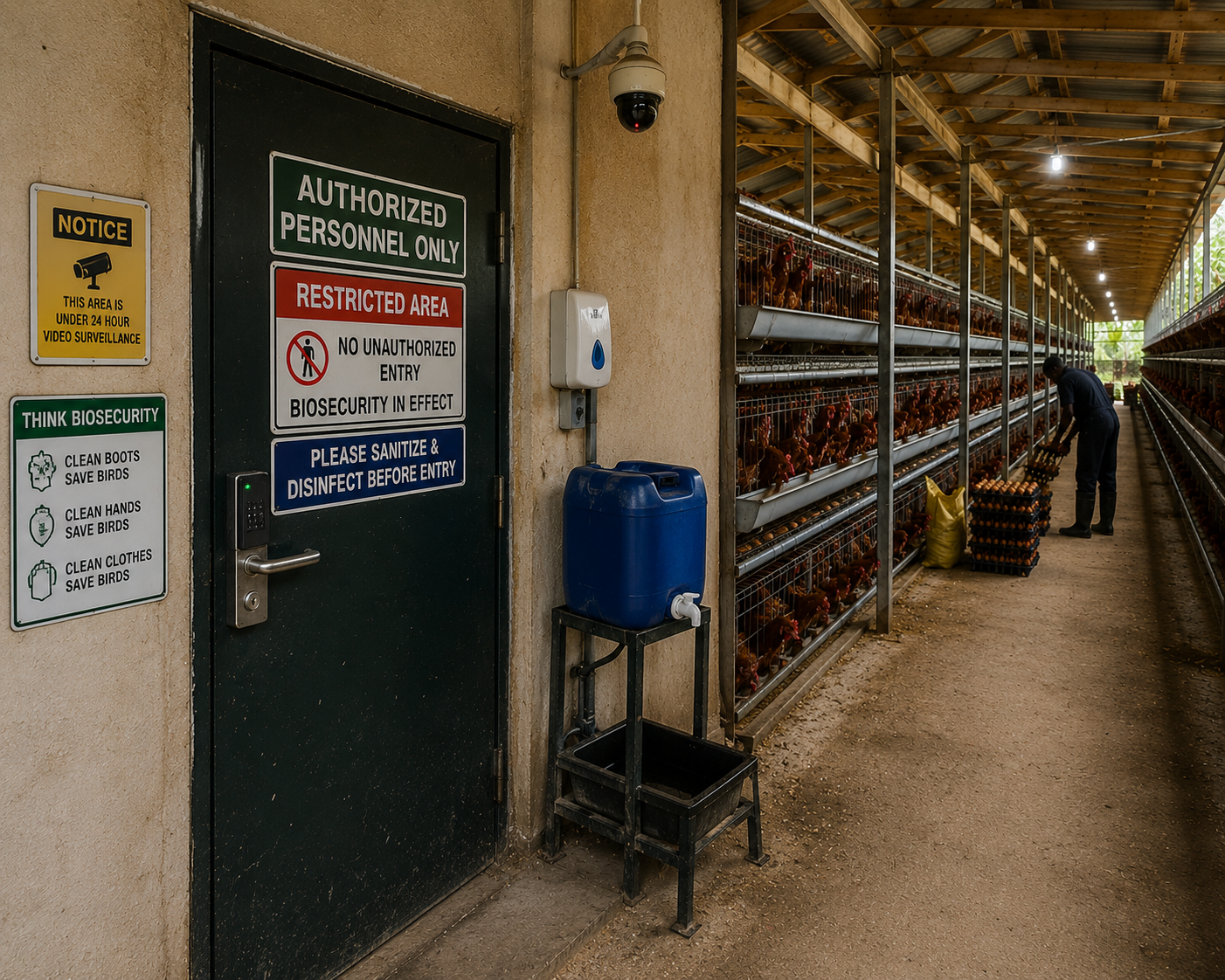 Access control at Churem Farms