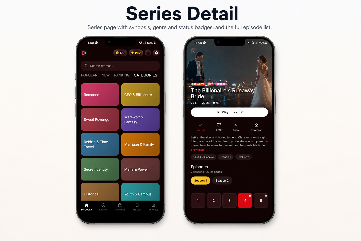 DramaNow | Flutter App Short Drama Platform