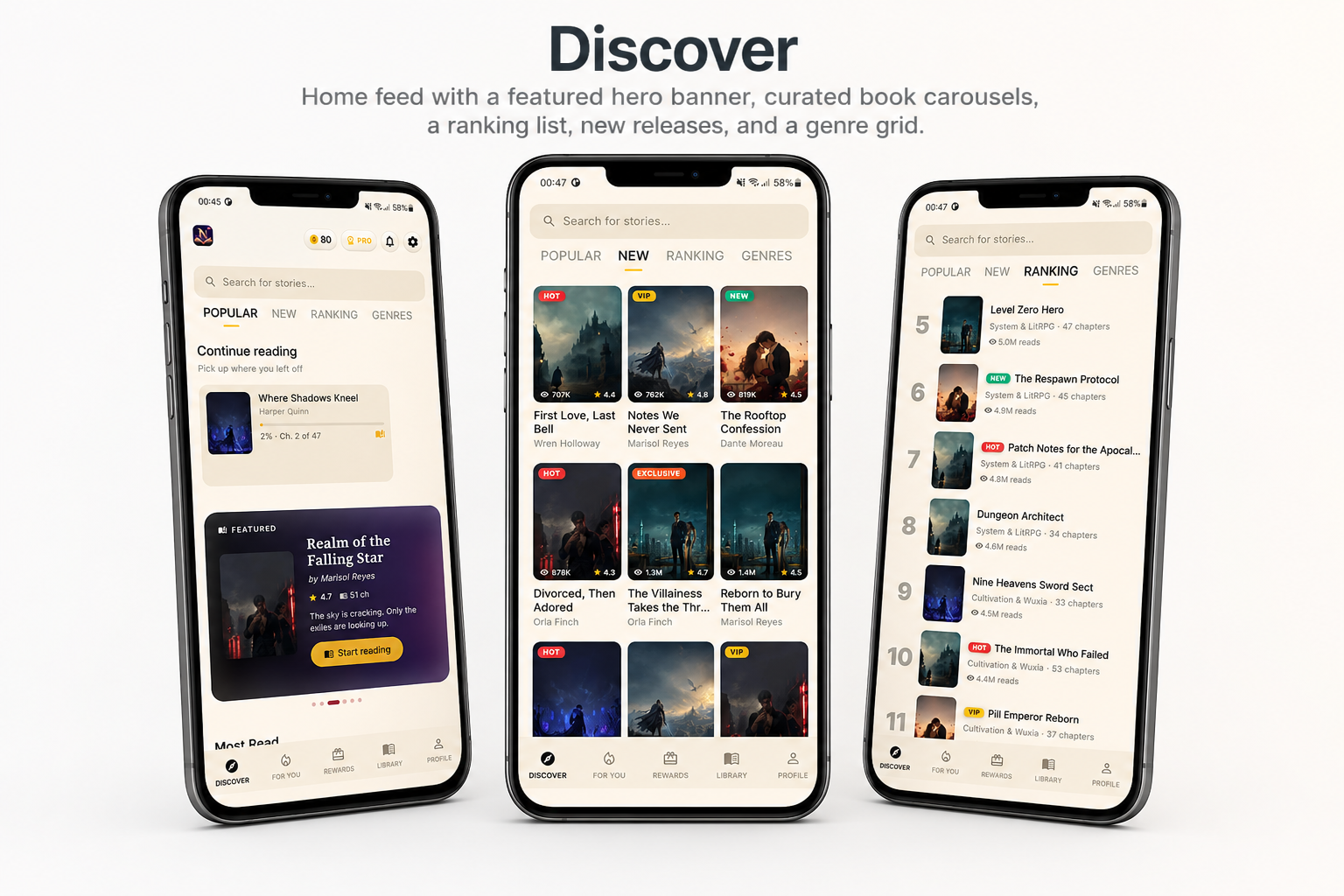 NovelNest | Flutter App Novel eBook Platform