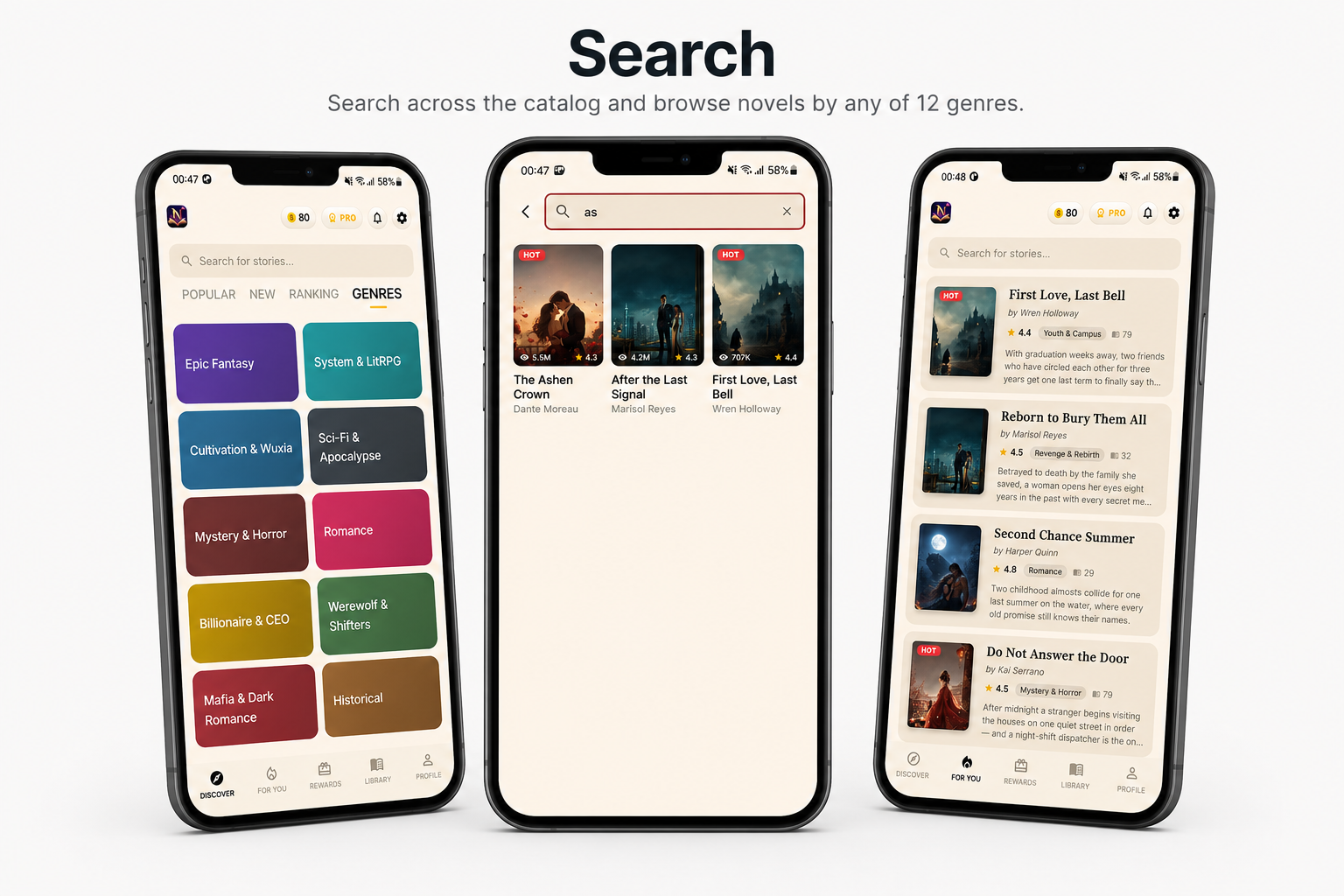 NovelNest | Flutter App Novel eBook Platform