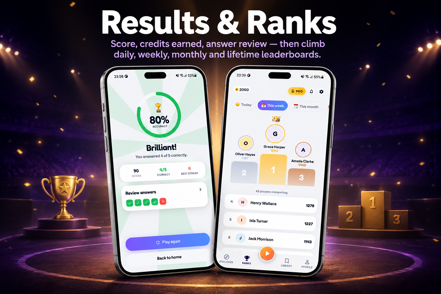 Endless Quiz - Resul and Rank