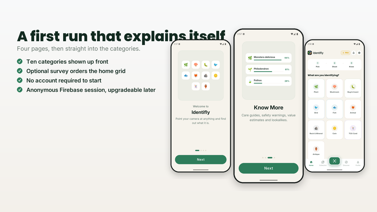 Identifly - Onboarding