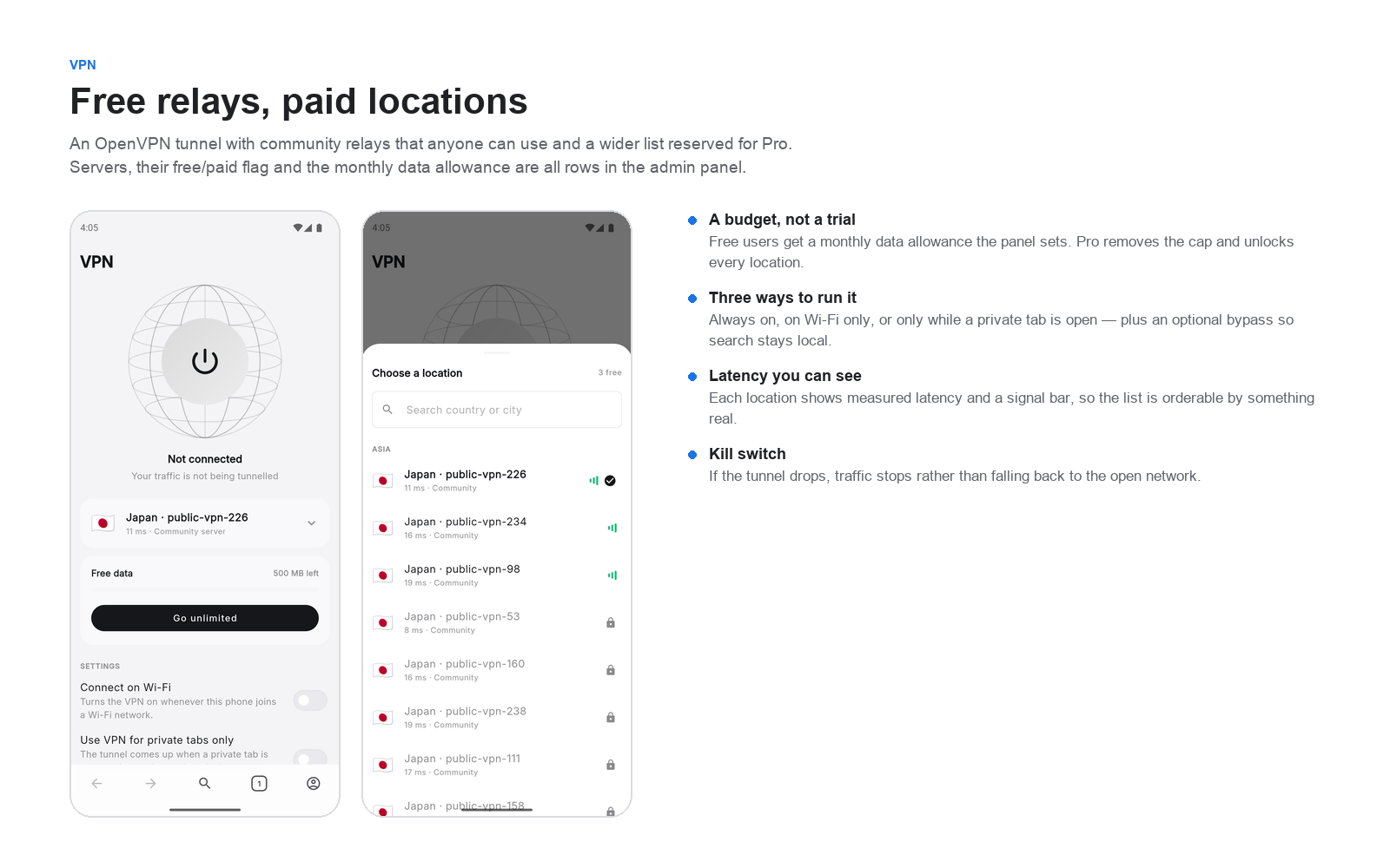 AI Browser VPN News System - Discover