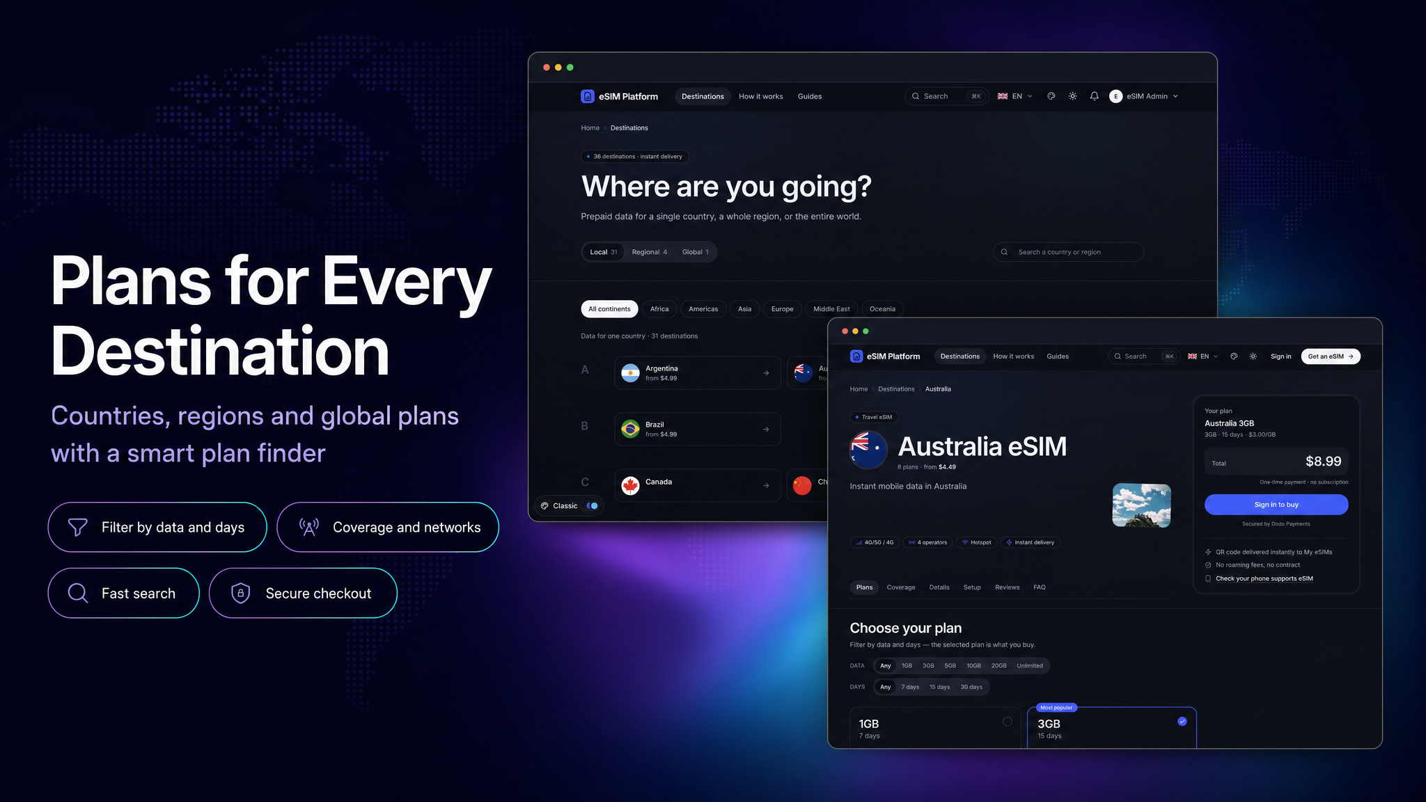 eSimLab | Flutter Mobile eSim Solution