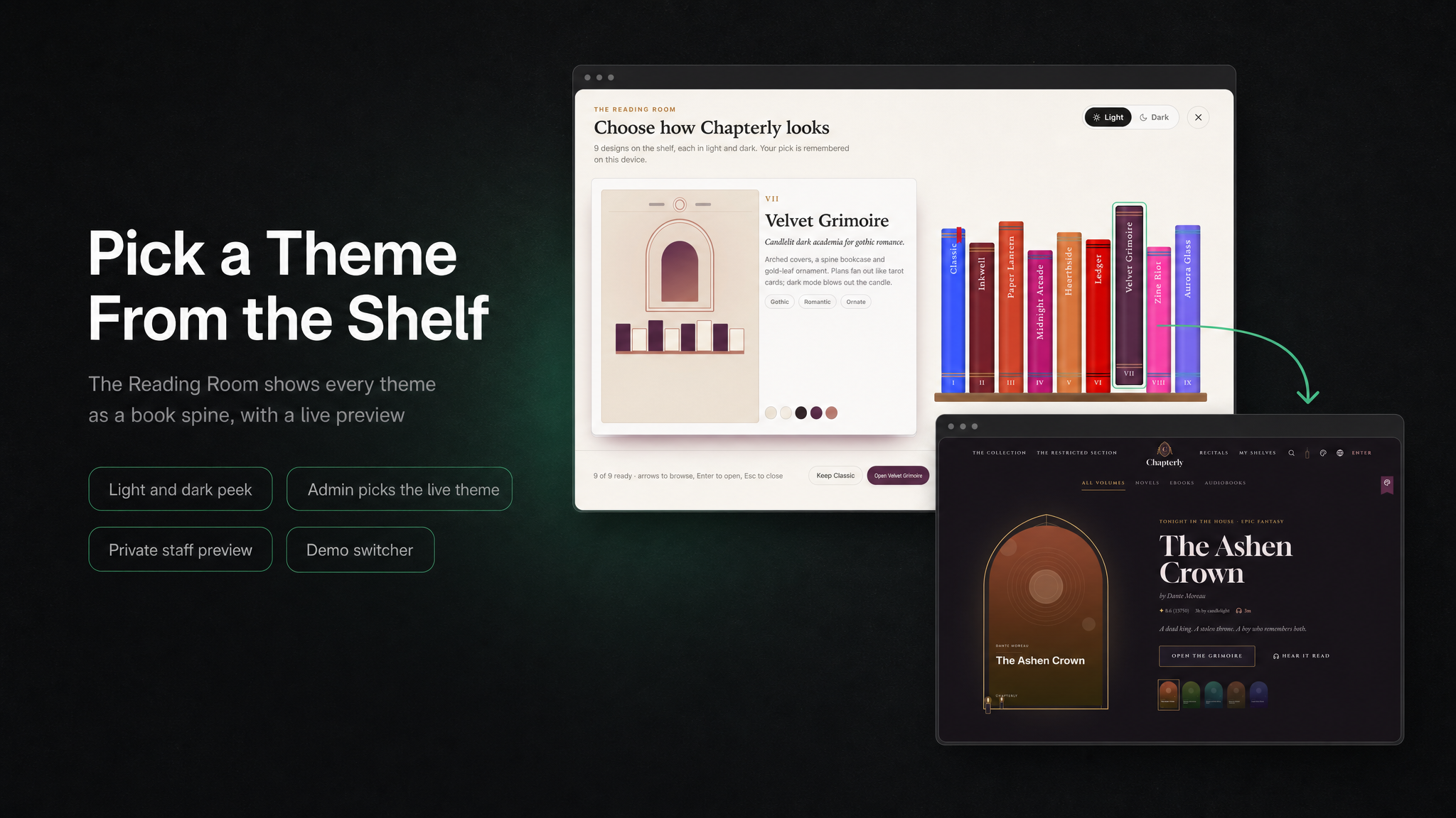 Chapterly | Mobile App eBook and Audiobook Platform