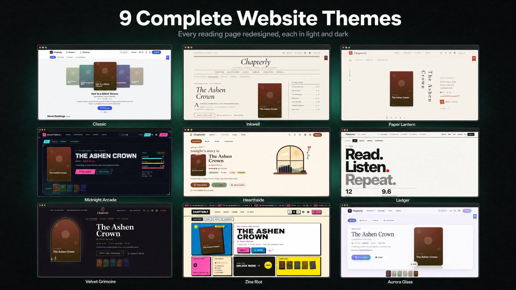 Chapterly | Mobile App eBook and Audiobook Platform