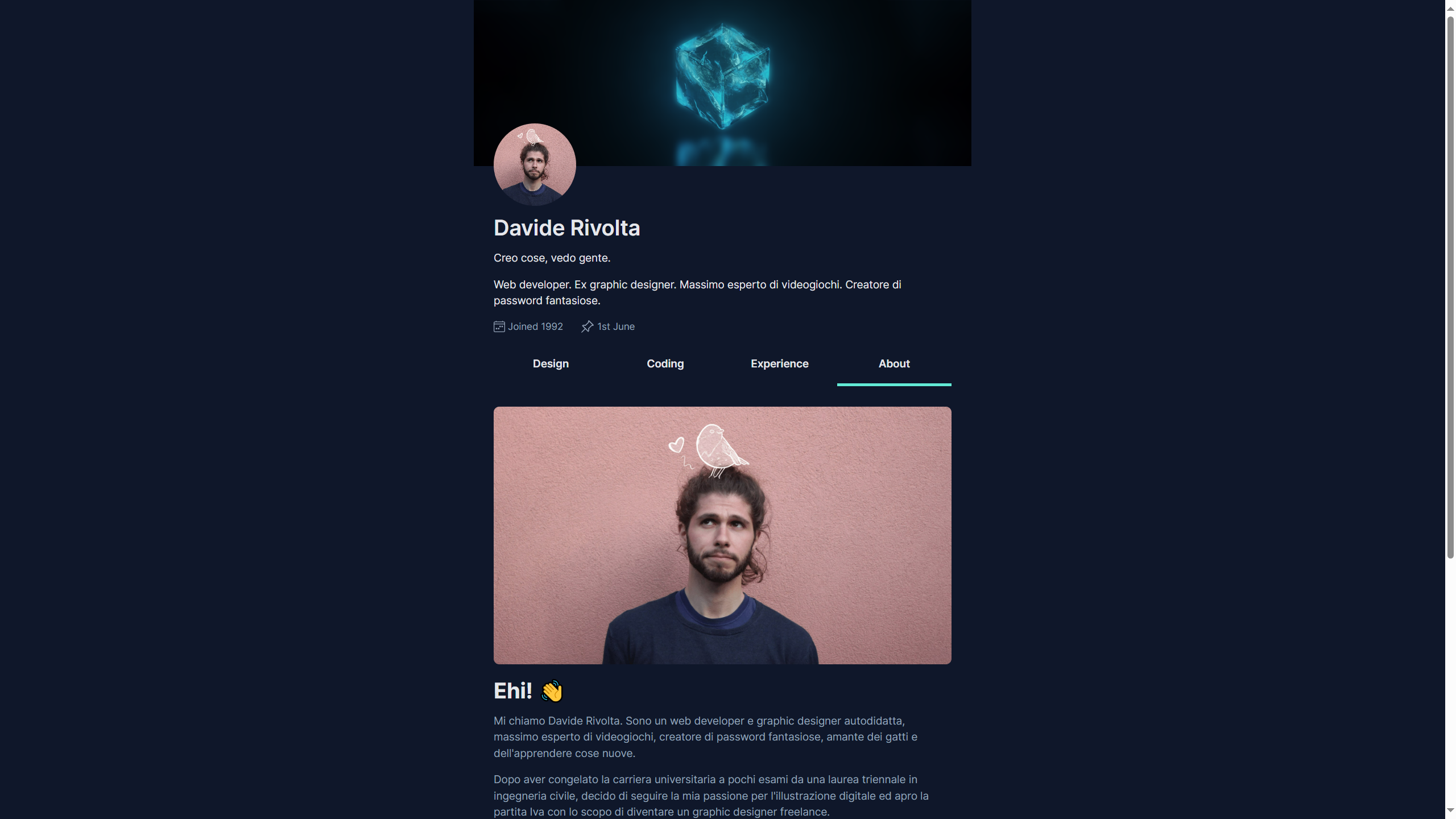GitHub - sp1lu/portfolio-spa: Single page application portfolio built ...