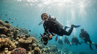 Open Water Diver training in Nha Trang Bay