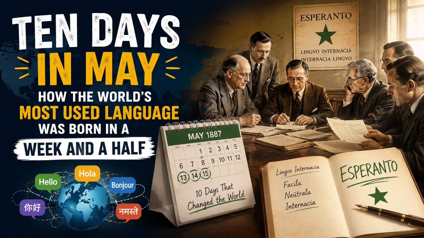 Ten Days in May: How the World's Most Used Language Was Born in a Week and a Half