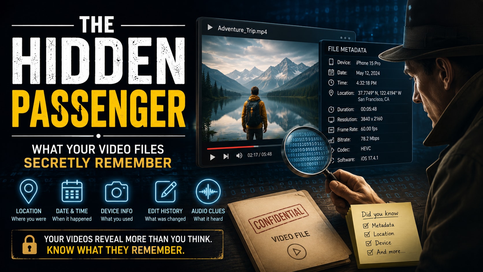The Hidden Passenger: What Your Video Files Secretly Remember