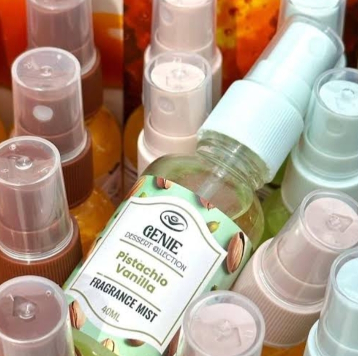 Genie pistachio vanilla body mist