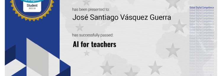 Certificación Internacional en Inteligencia Artificial para Docentes en ITESMARENA