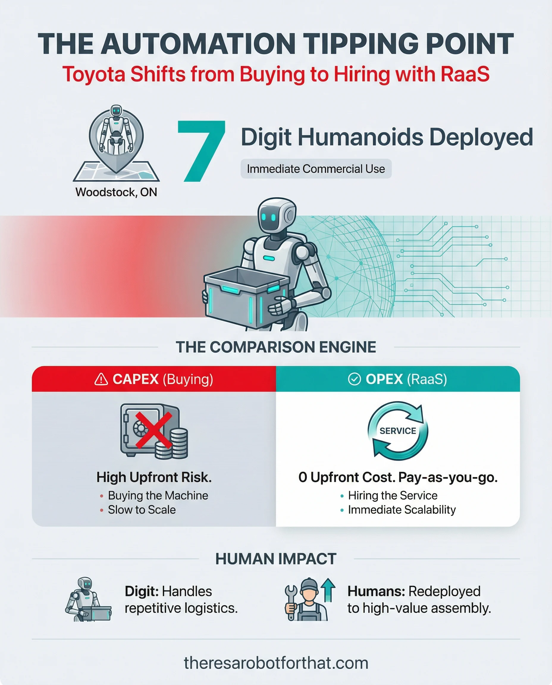 Toyota Hires 'Digit' for Factory Work