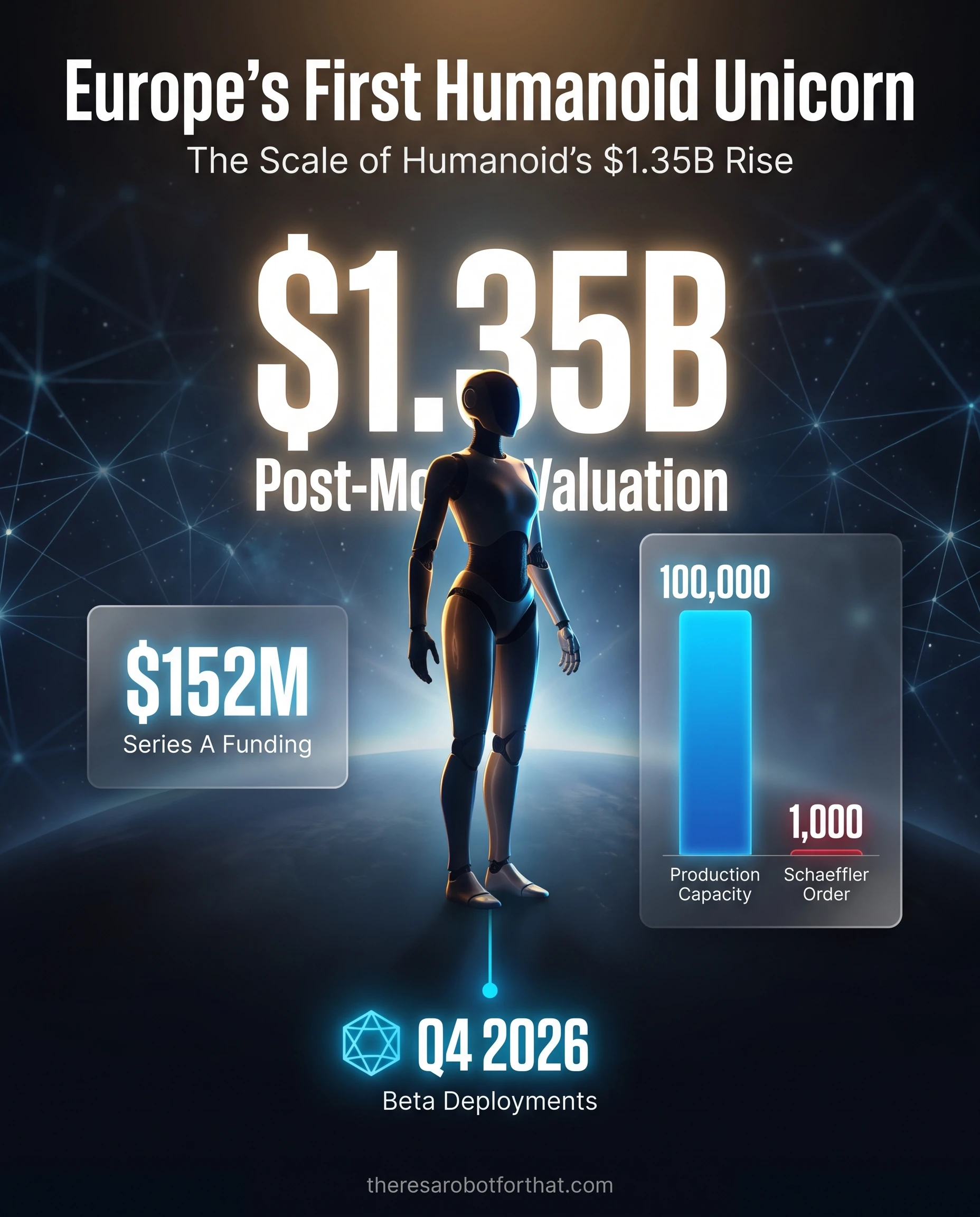 Europe first humanoid unicorn valuation