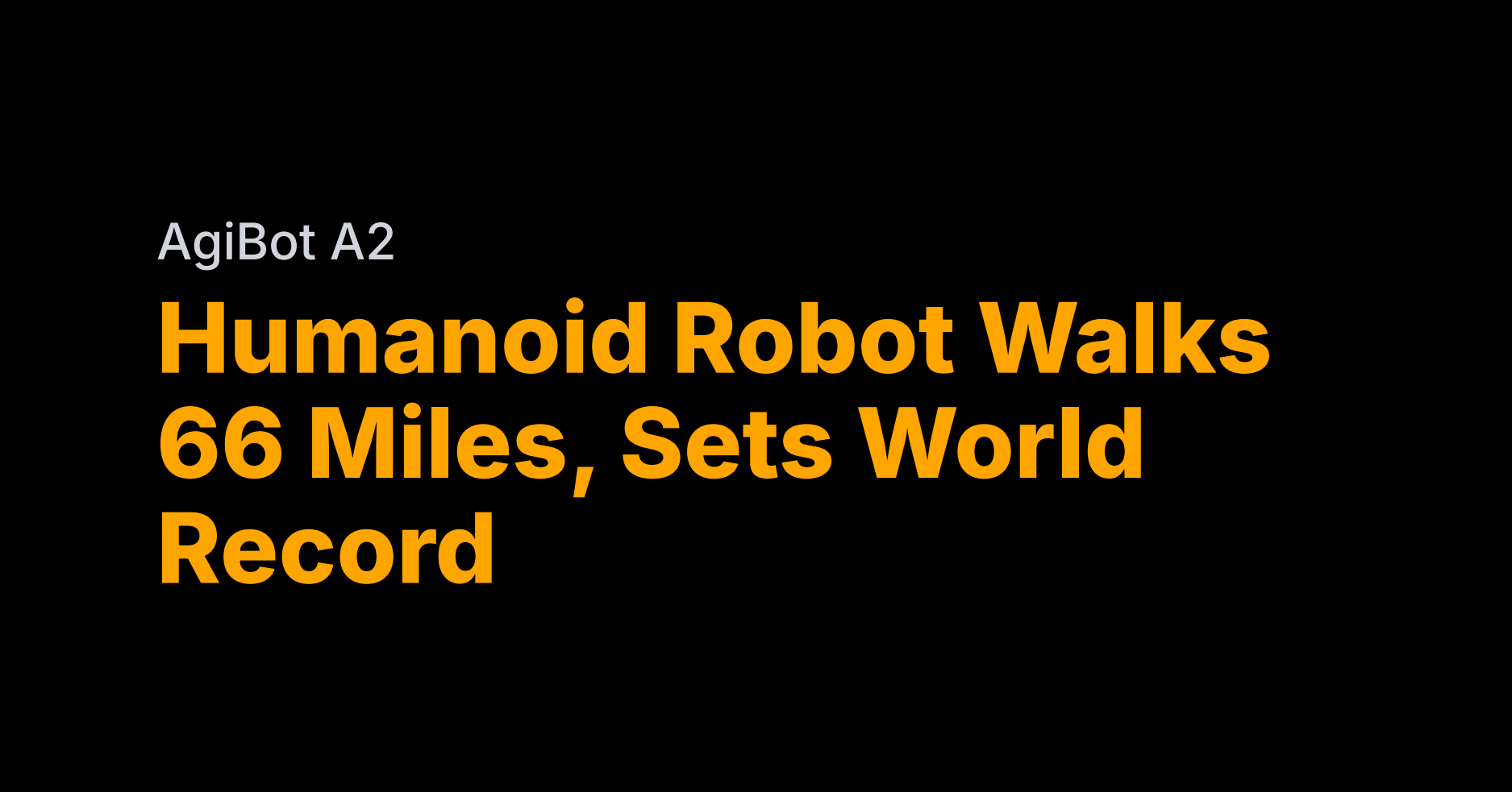 This humanoid robot just walked 66 miles
