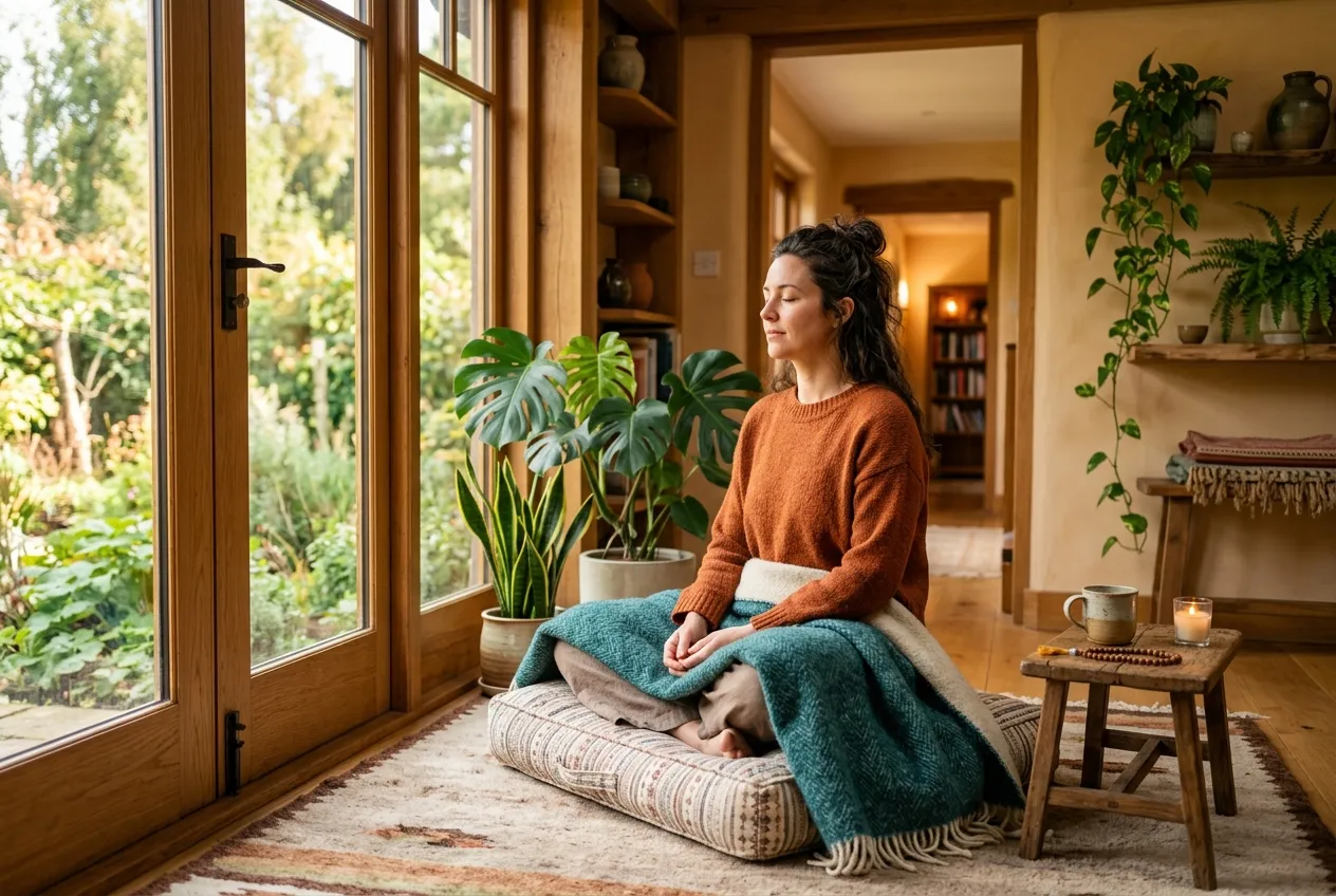 Meditation illustration