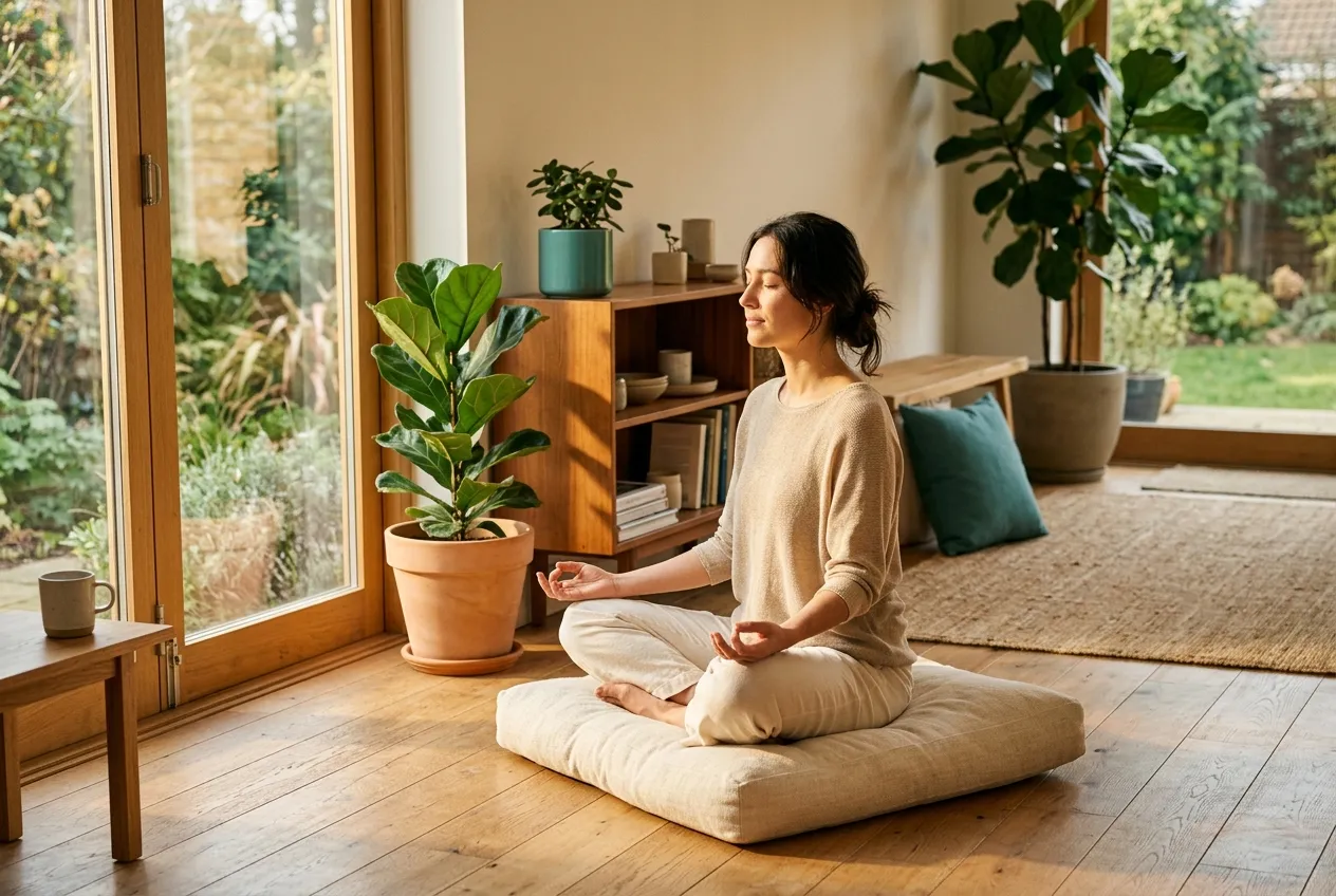 Meditation illustration