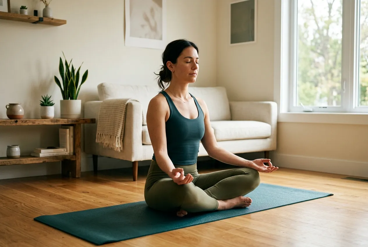 Meditation illustration