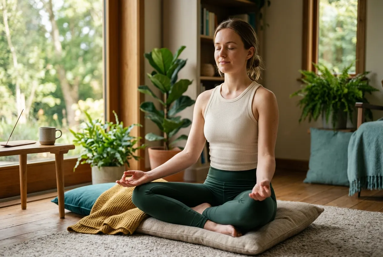 Meditation illustration