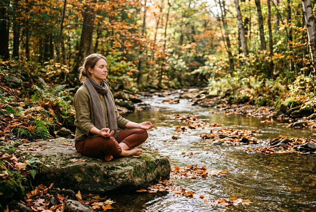 Meditation illustration