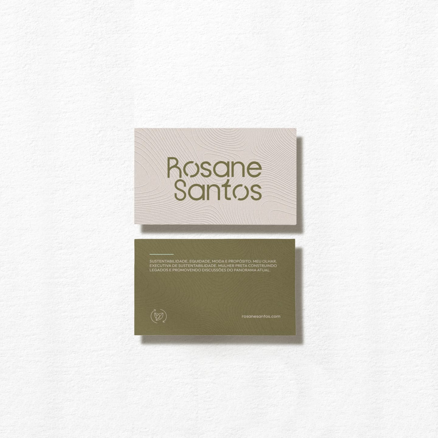 Rosane Santos mm business card