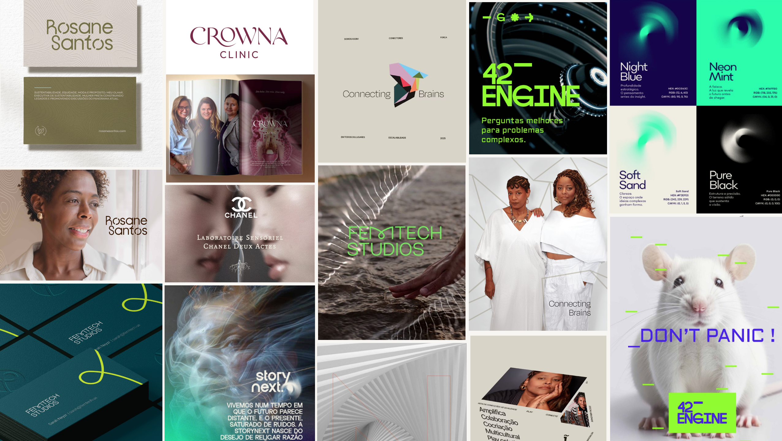 Selected brand work, doisemes design