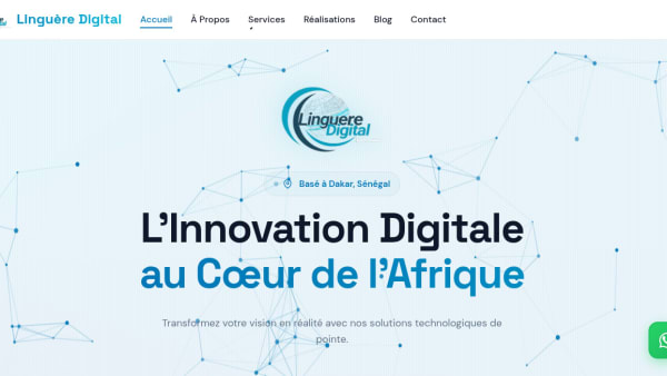 Site Internet pour Entreprise Informatique