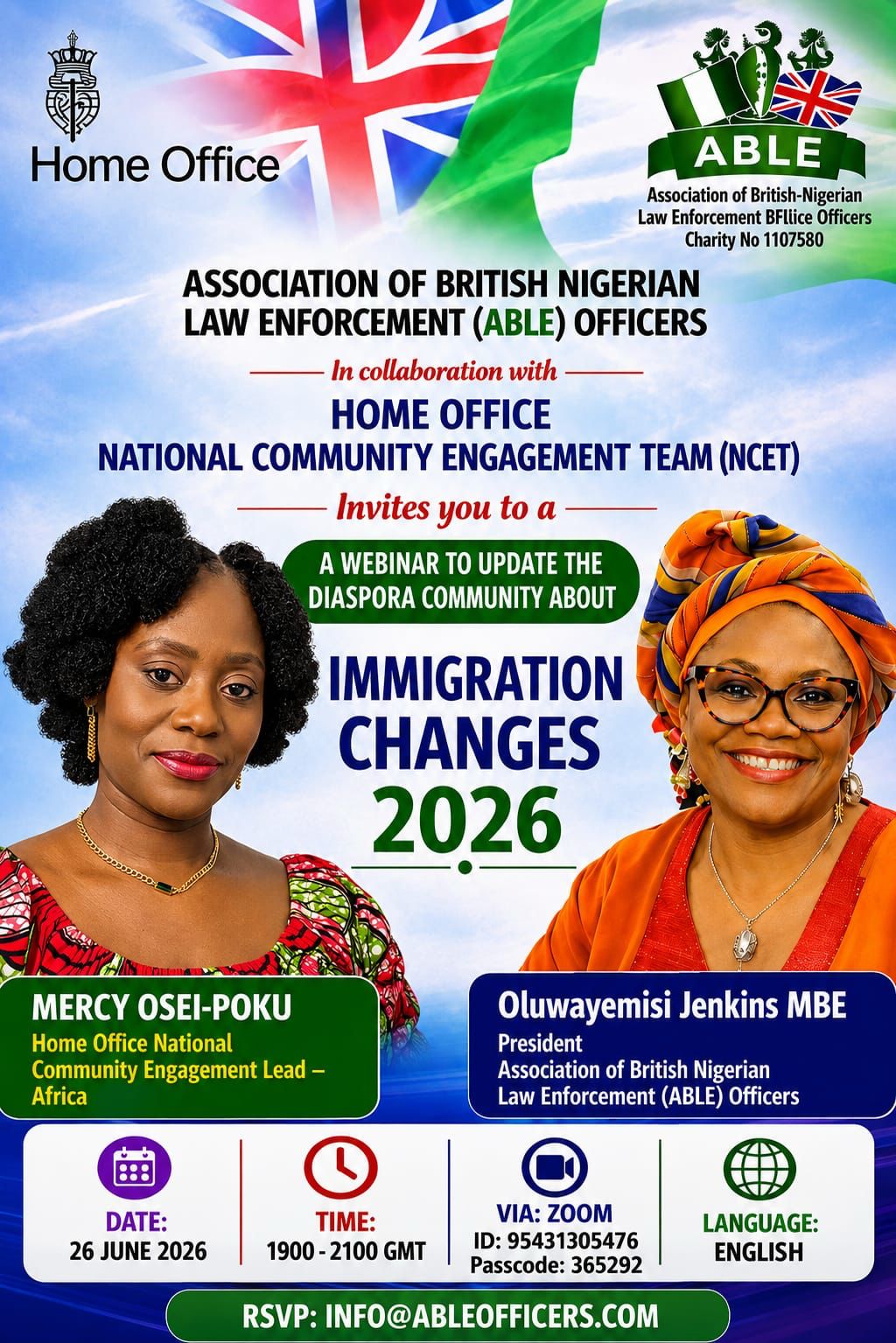 Immigration Changes 2026 Webinar Banner
