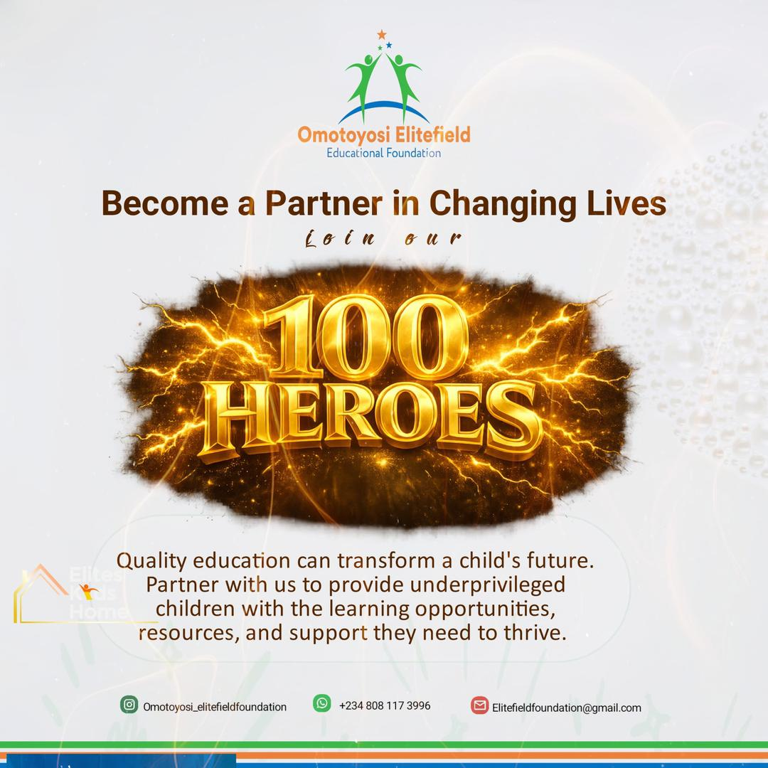The 100 Heroes Campaign - Building a Home of Hope