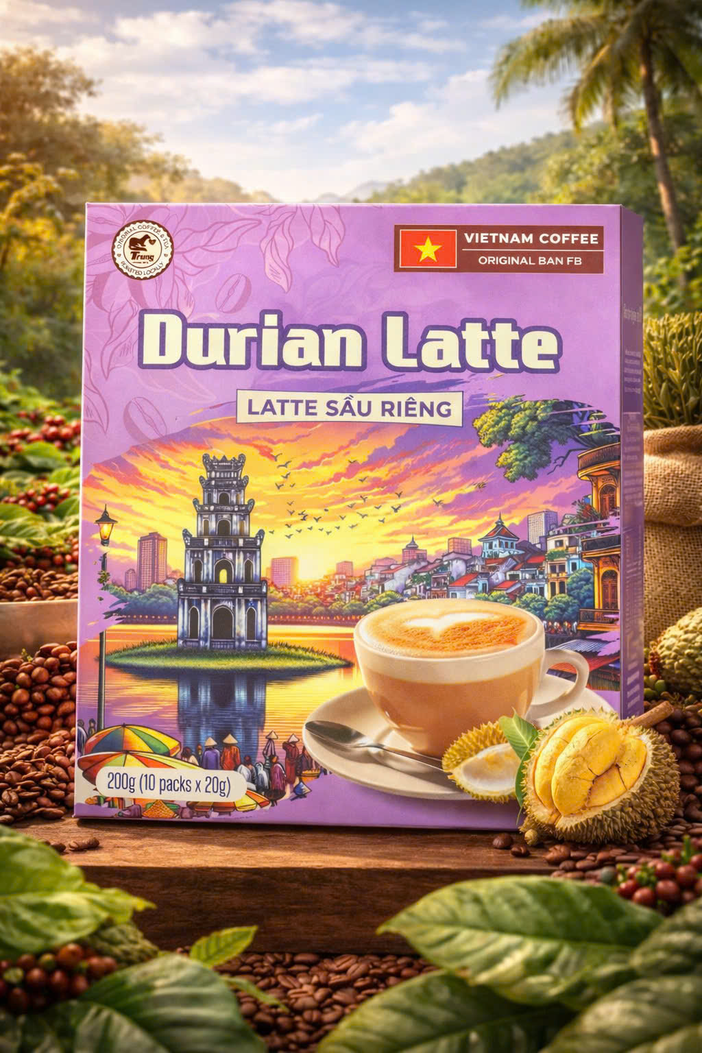 Durian Latte