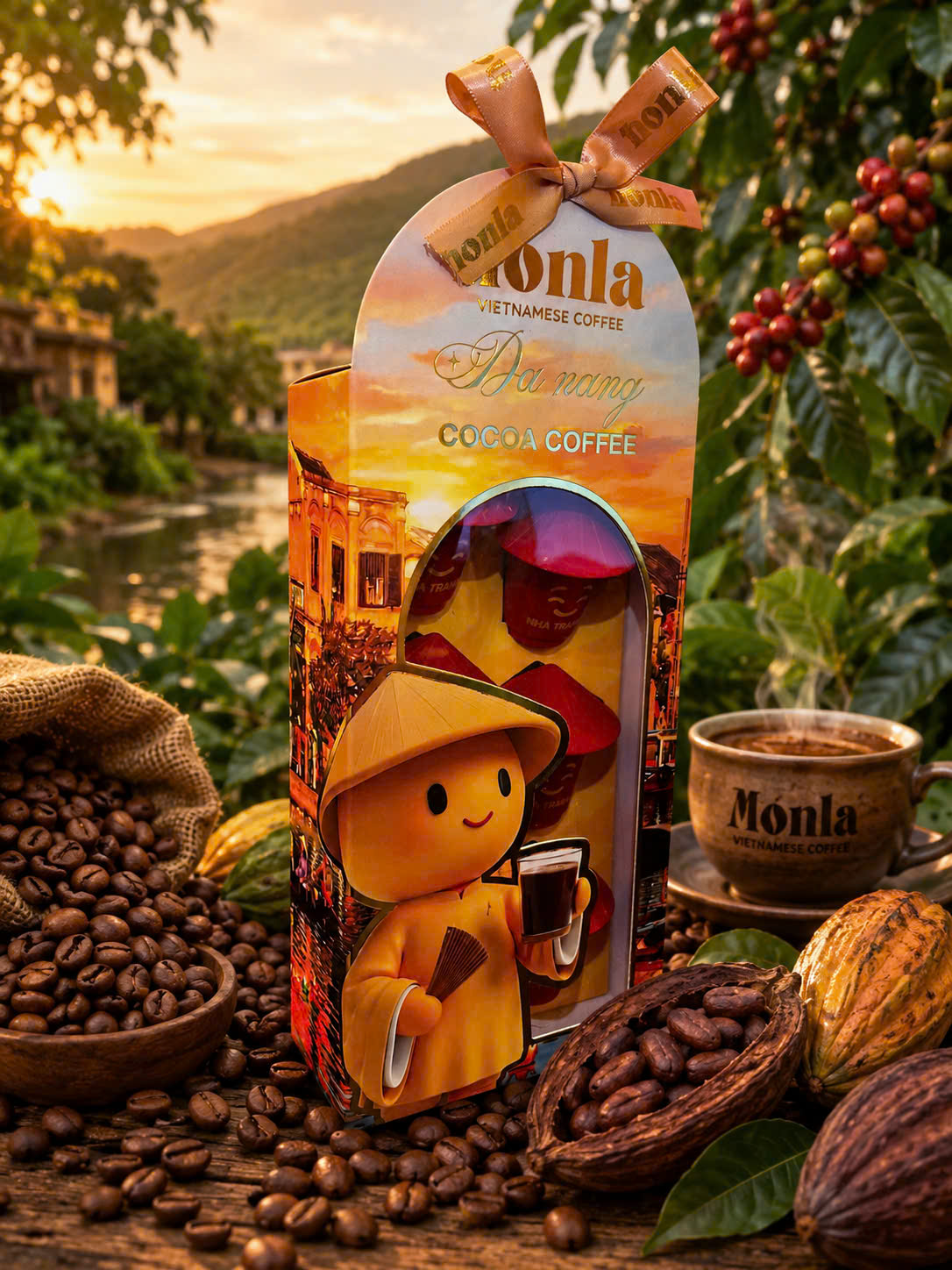 Nonla Coffee cacao set 6