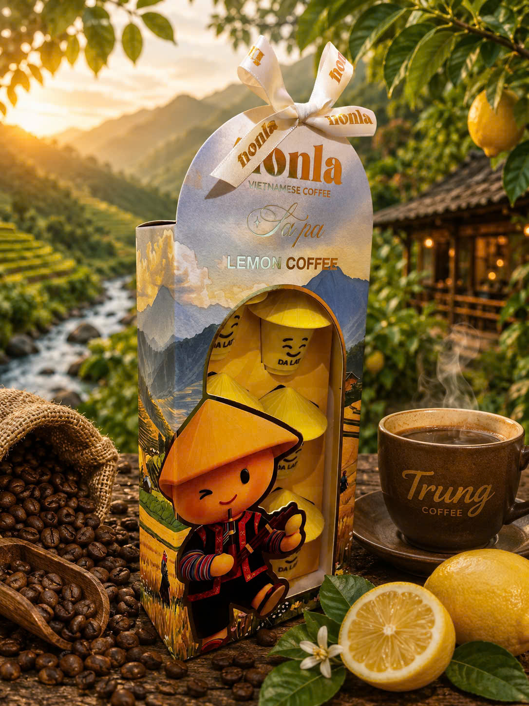 Nonla Coffee lemon set 6