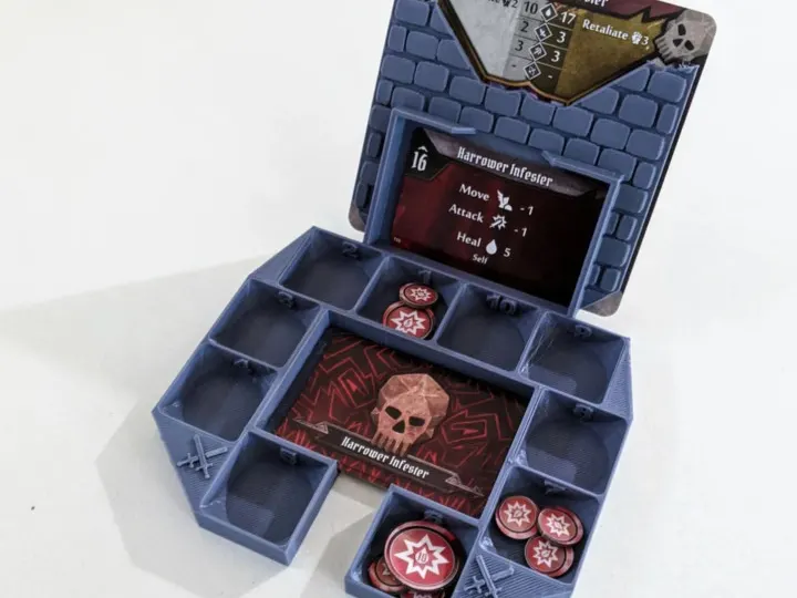 Gloomhaven - Suporte para Estatísticas e Dano de Monstros