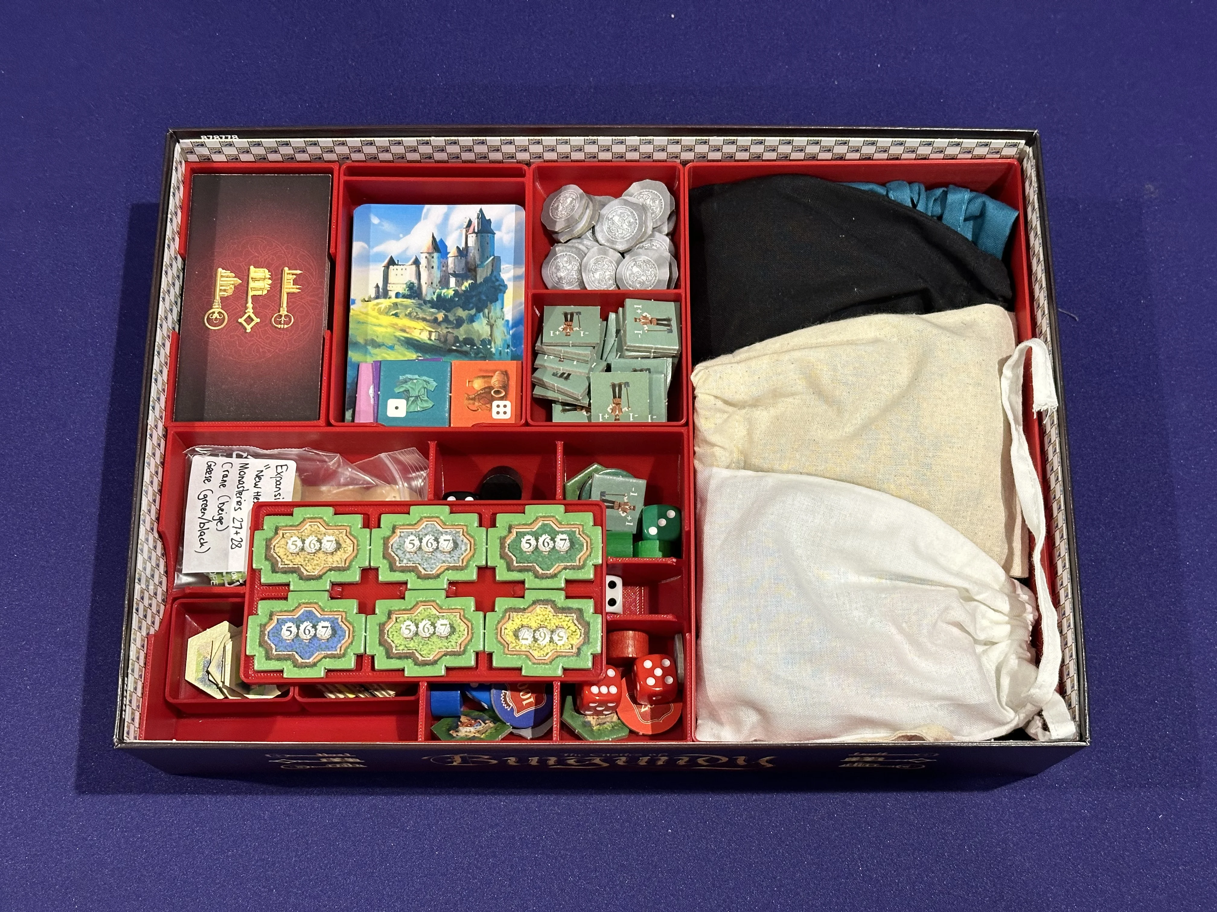 Castelos da Borgonha - Insert Organizador para Edição 2019 - 4