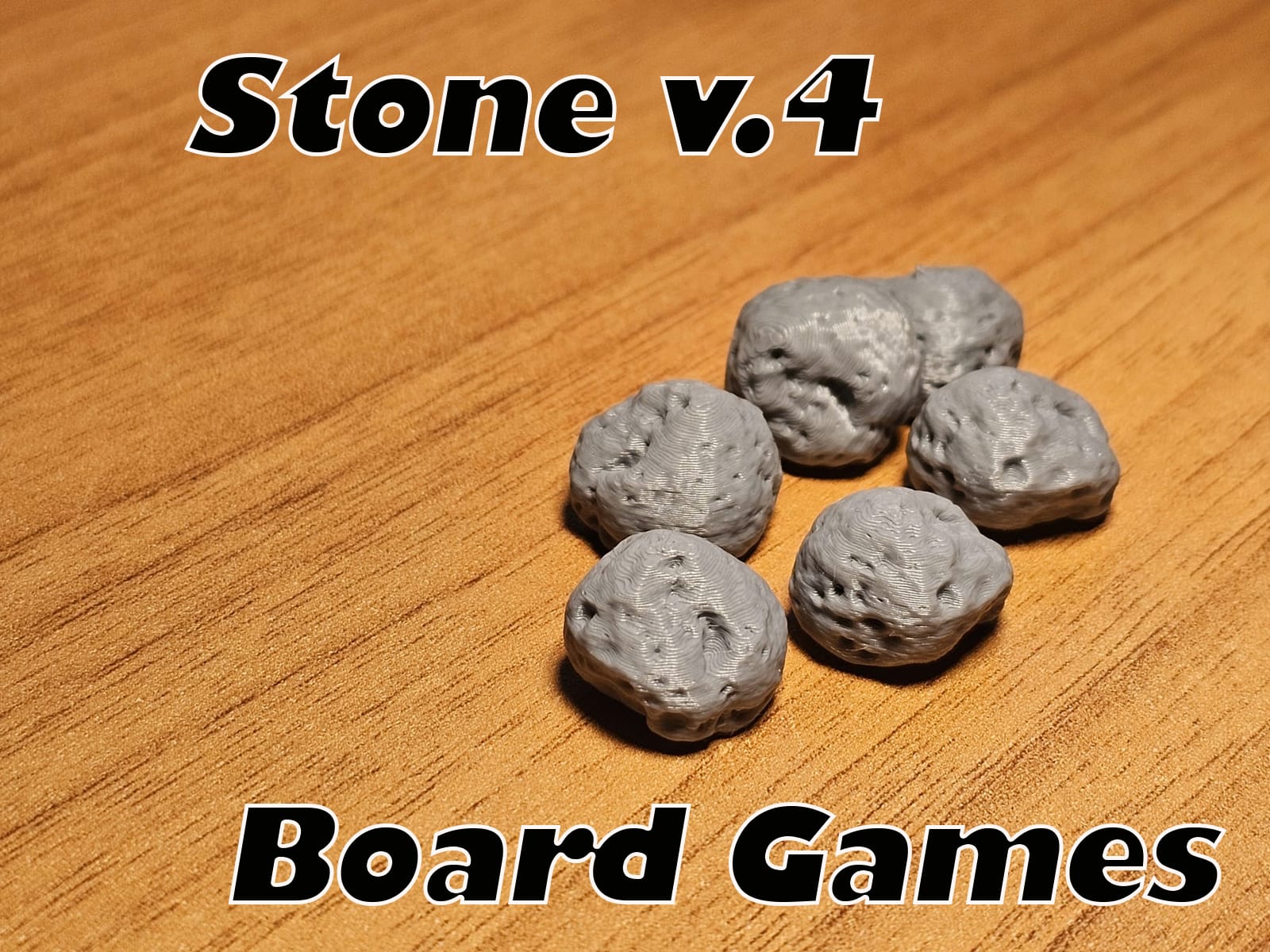 Board Games - Token de Pedra para Board Games