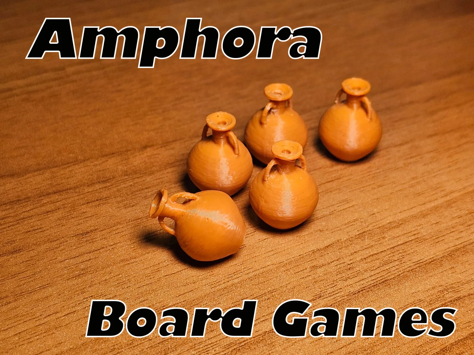 Board Games - Ânfora Decorativa para Recursos