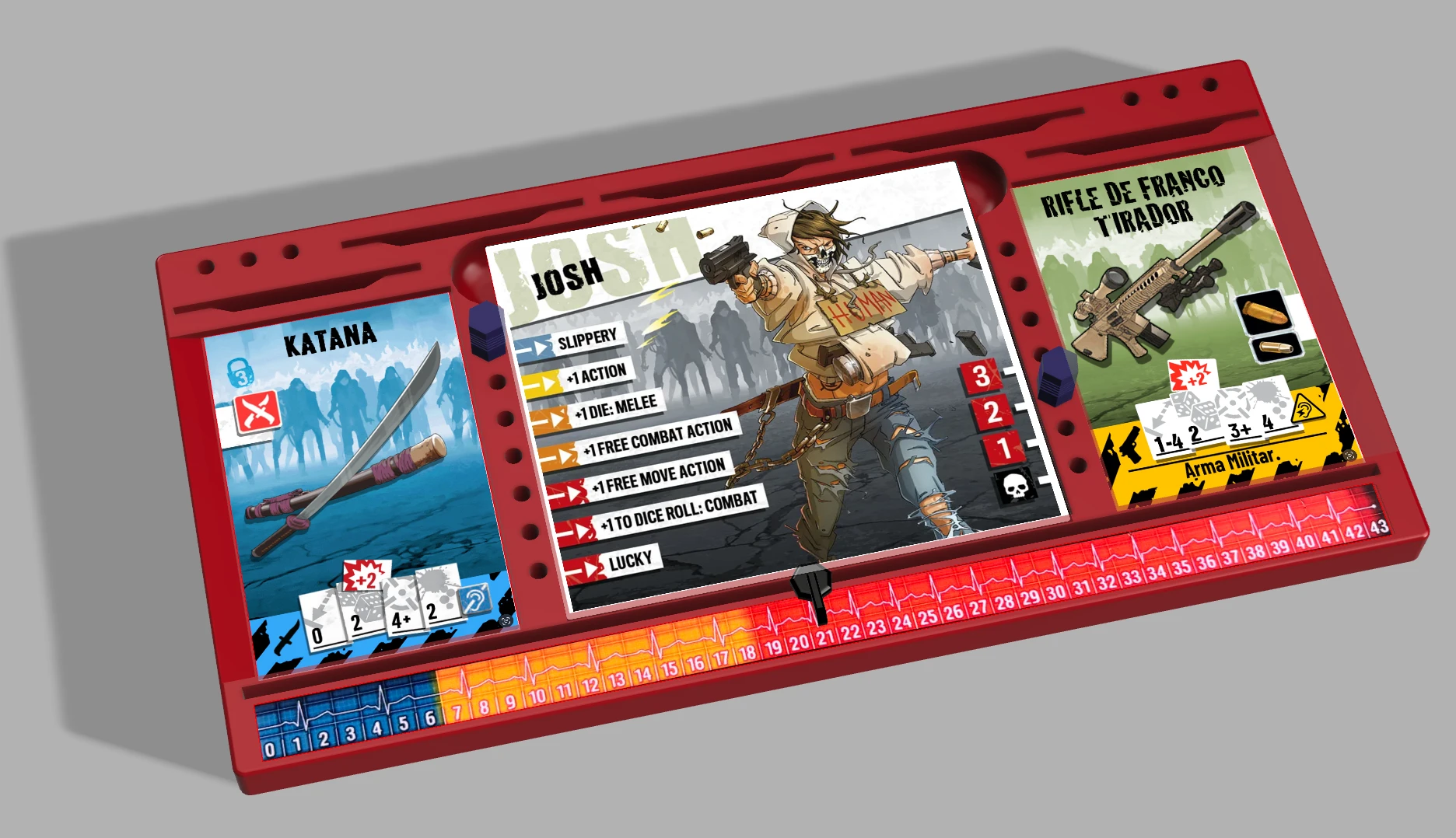 Zombicide - Painel de Dashboard Aprimorado 2ª Edição - 3